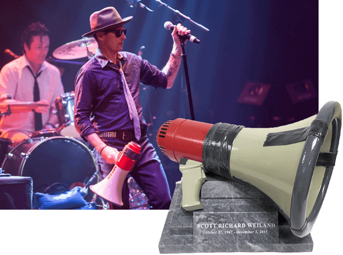 Scott Weiland urn by Foreverence