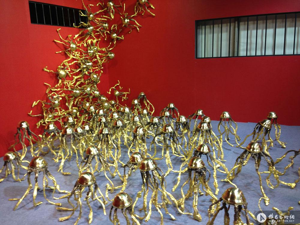 朱炳仁铜 熔铜艺术作品