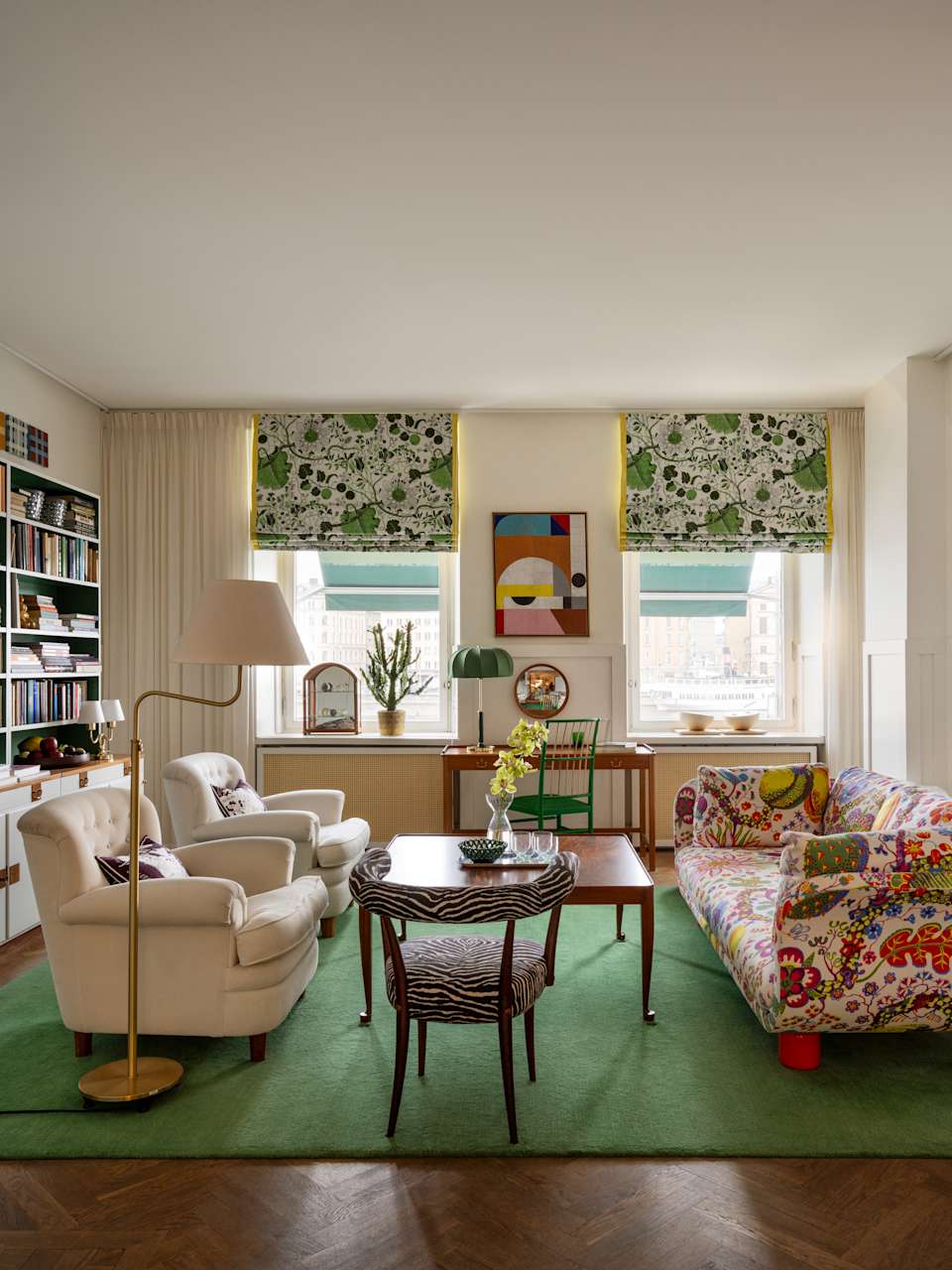 Svenskt Tenn 旗舰店客厅陈设，2024年