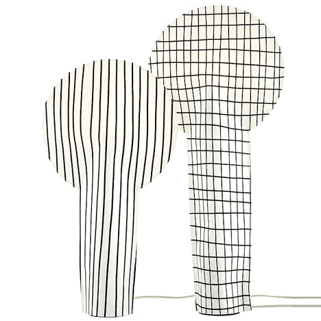 Paper Lamp — René Barba 2015年竹纸灯具