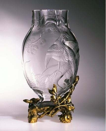 Baccarat 1890年代花瓶