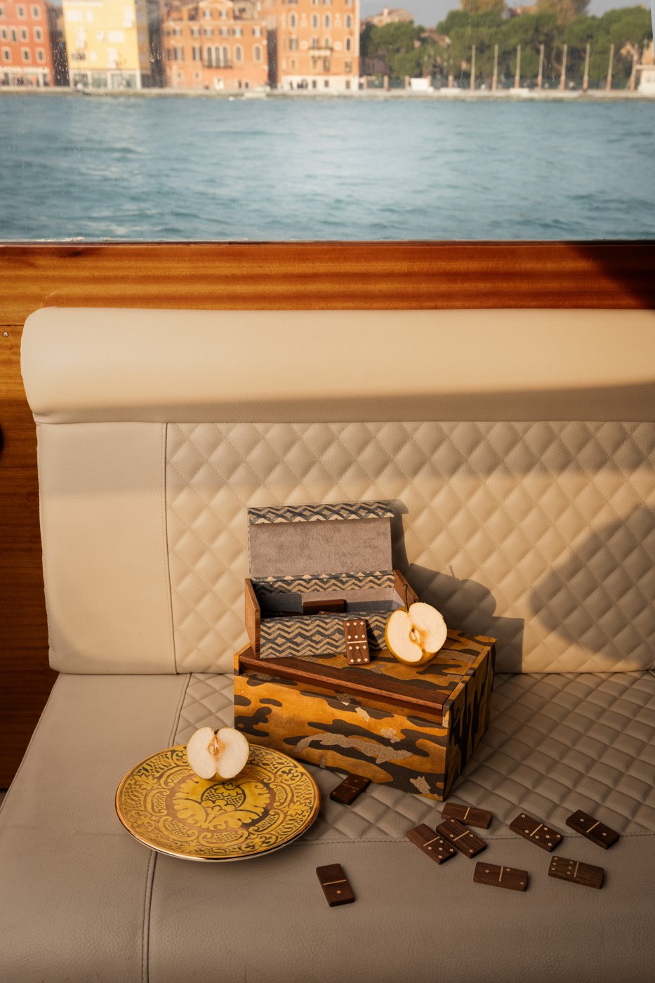 L'Objet x Fortuny dinnerware