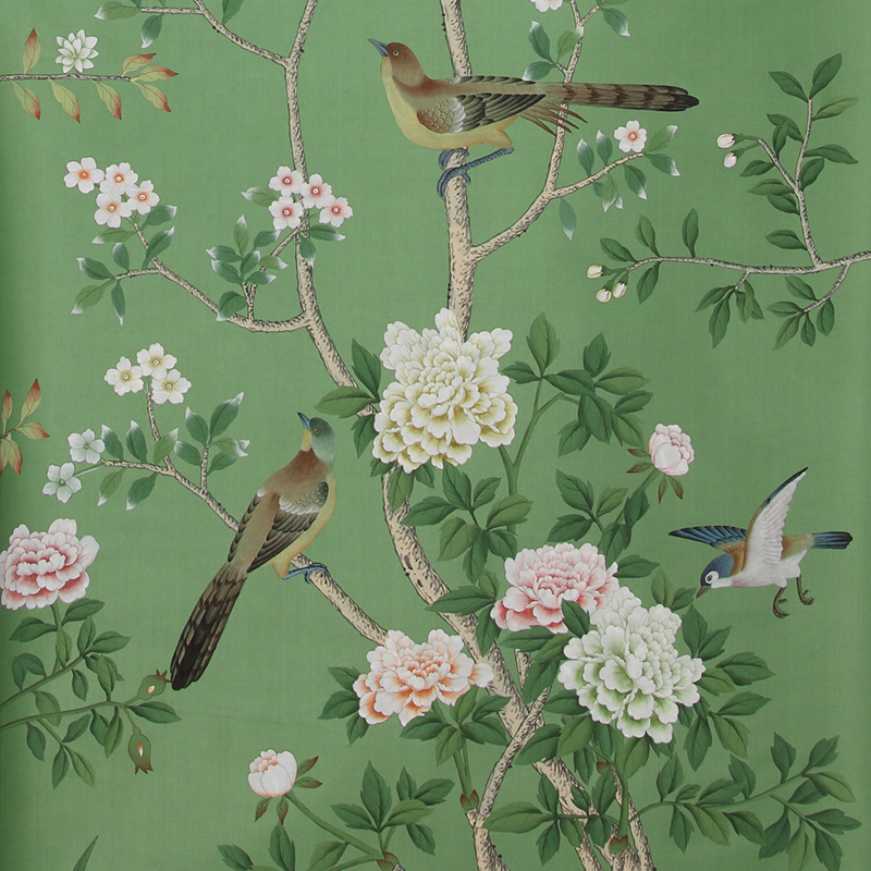 de Gournay Earlham wallpaper