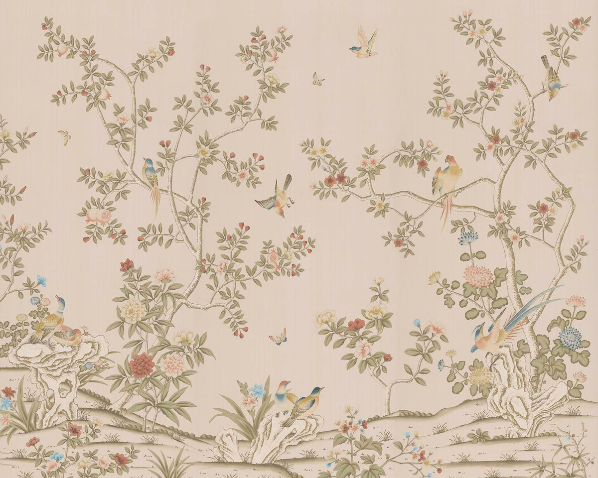 Fromental Jeunesse Folly embroidered wallcovering
