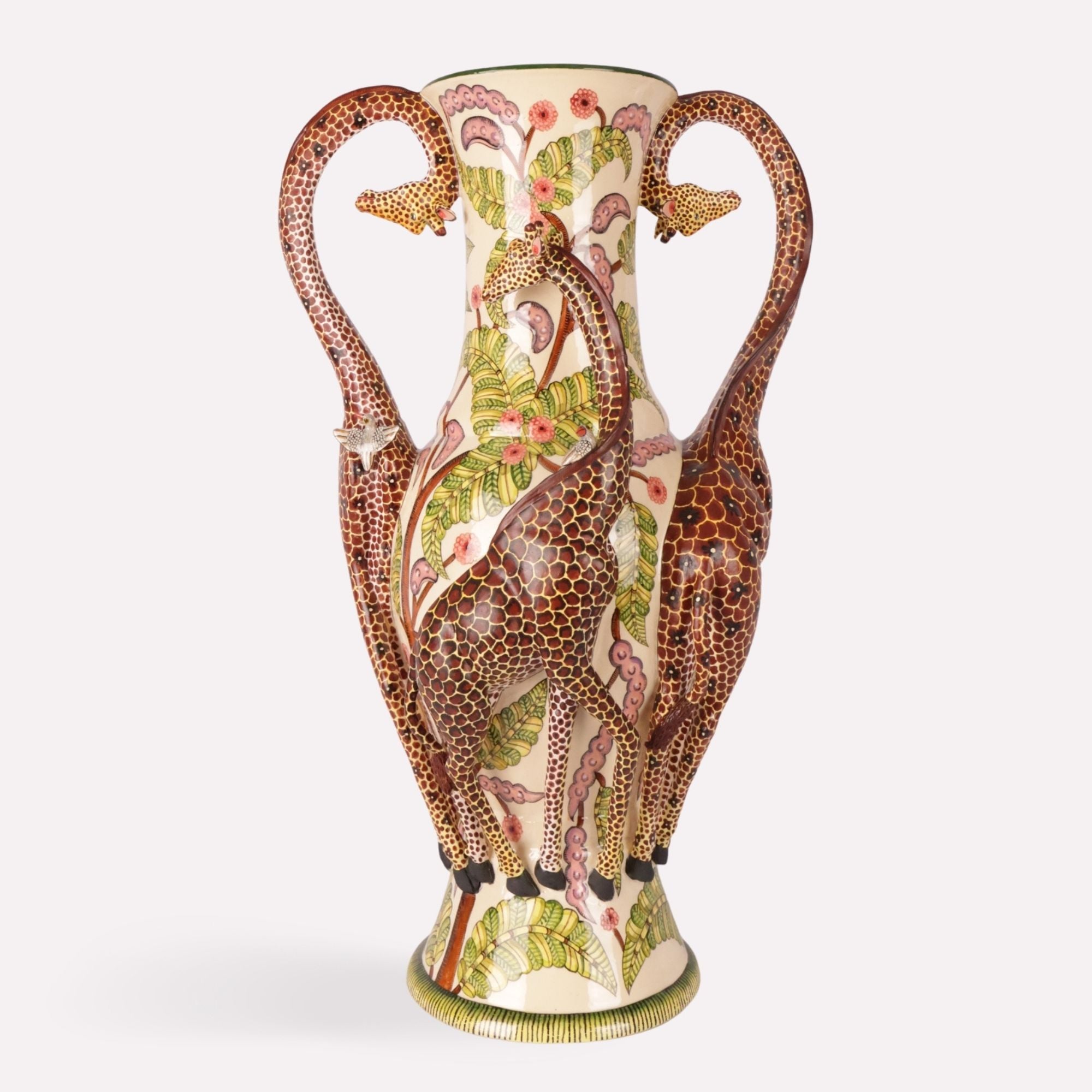 Ardmore Royal Giraffe Vase