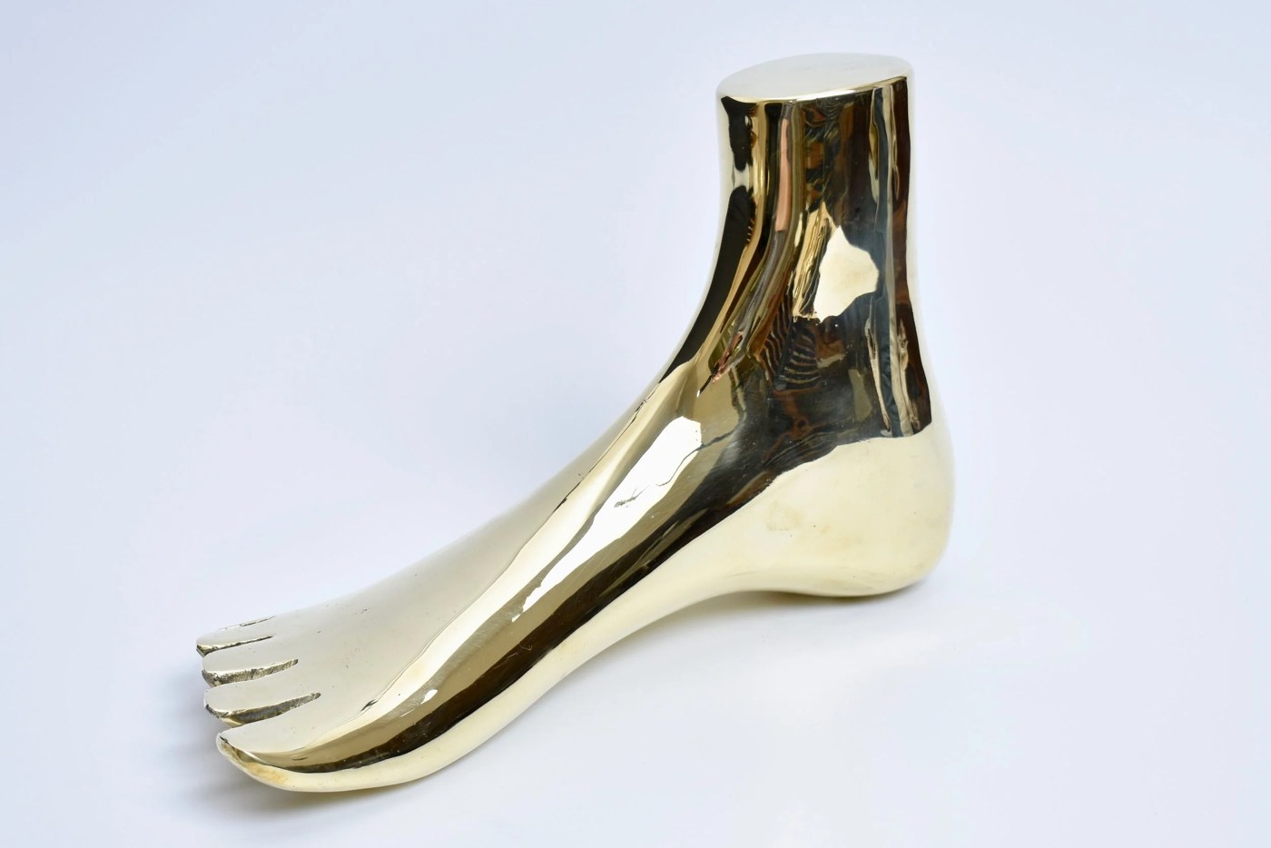 Carl Auböck brass foot paperweight