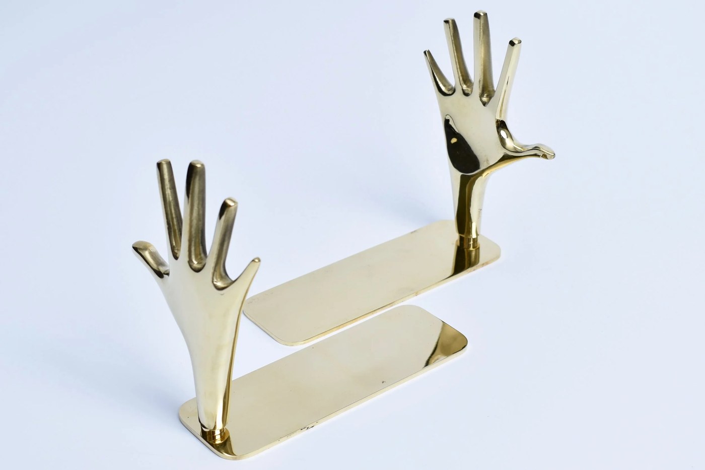 Carl Auböck Jazz Hands brass bookends