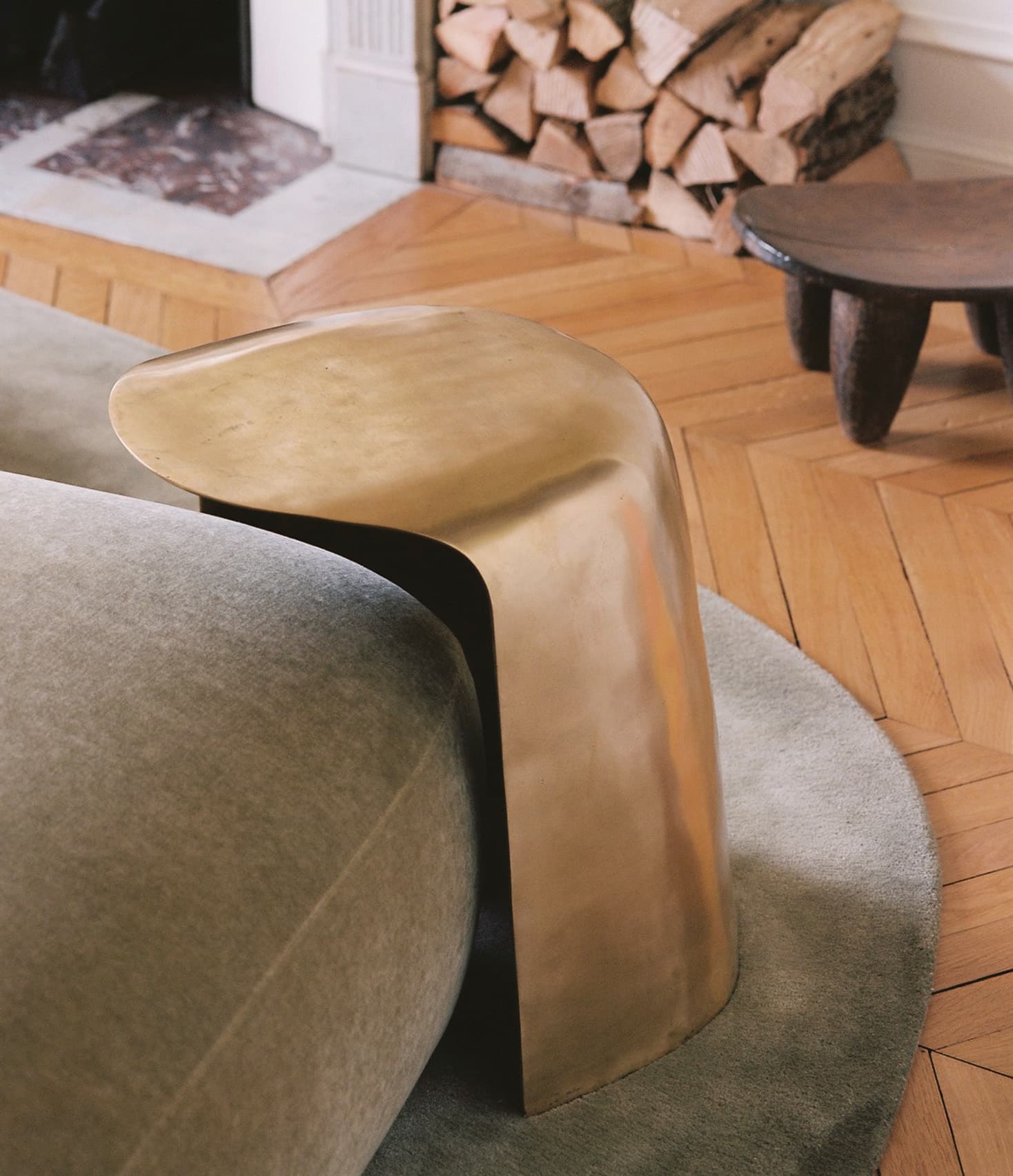 Maison Intègre Kassena Side Table bronze