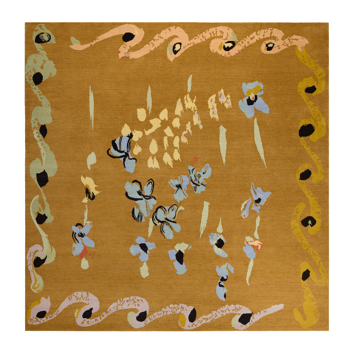 Manufacture de Cogolin Idylle by Christian Bérard 地毯