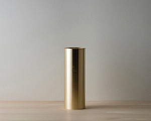 Kaikado Brass Single Flower Vase