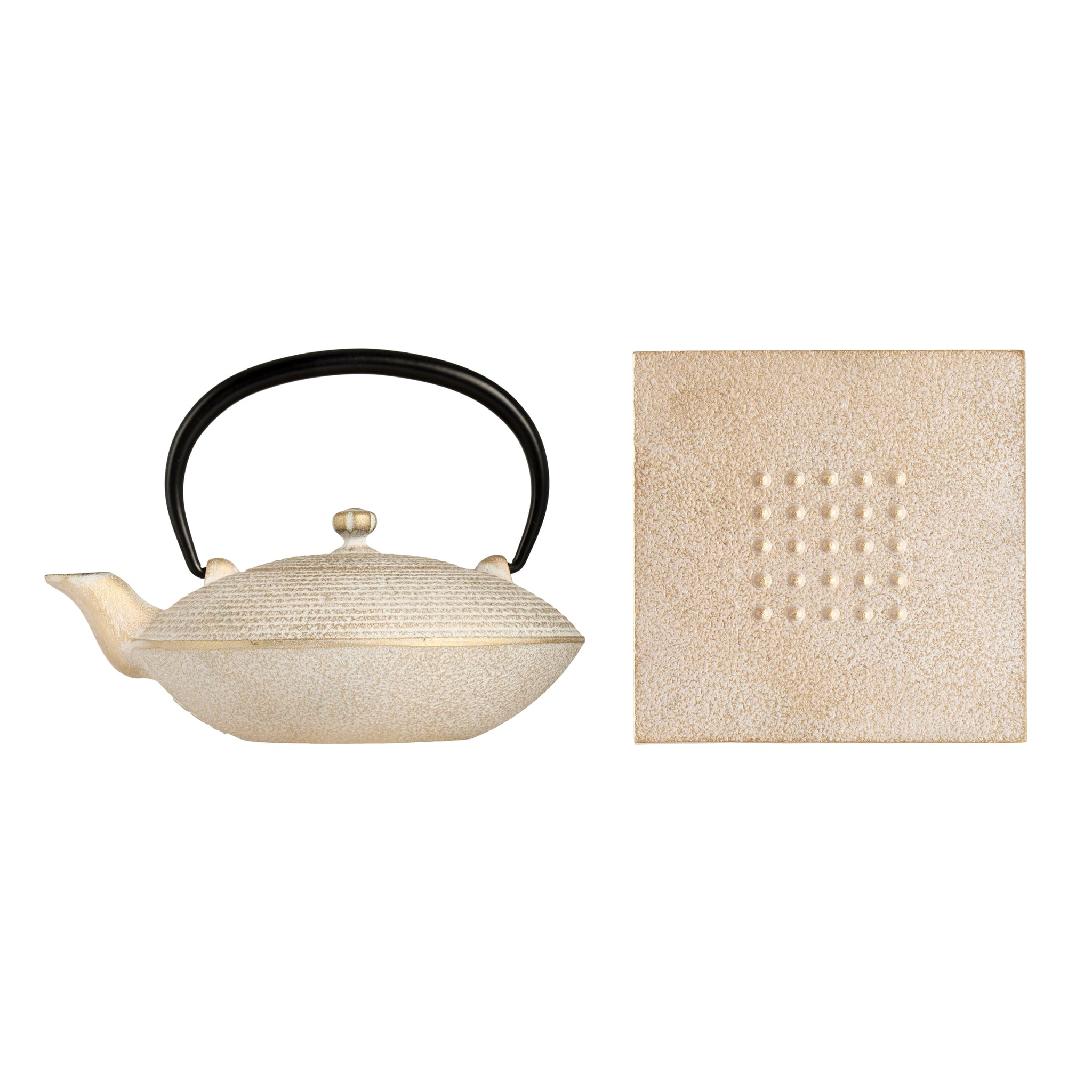 OIGEN Color iron teapot Yoi set