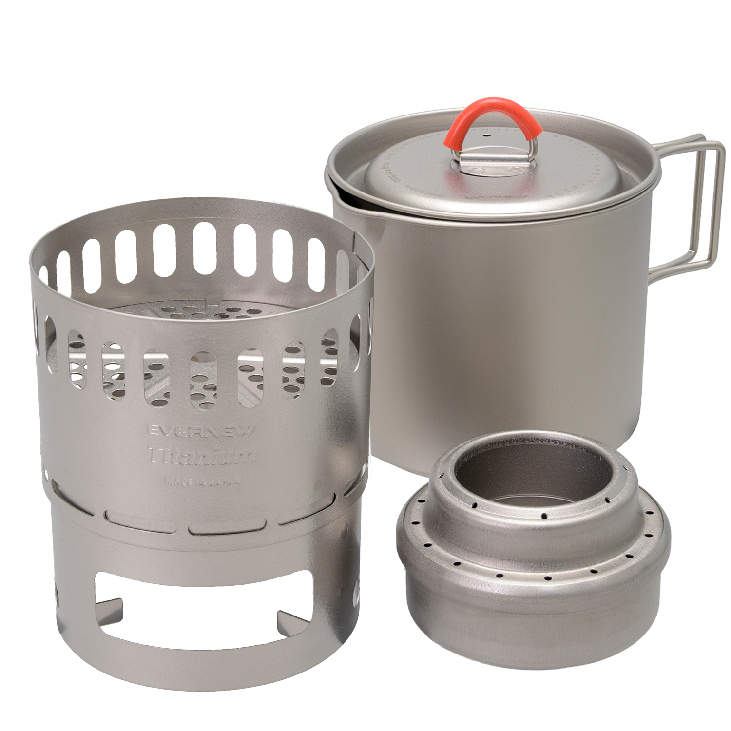 EVERNEW Ti Mug pot 500 Stove set