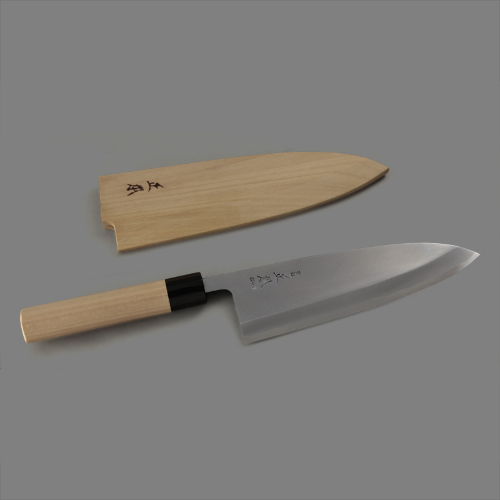 正本 本霞 玉青鋼誂 出刃庖丁 210mm