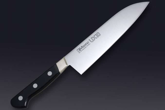 Misono UX10 EU纯不锈钢三德刀 180mm