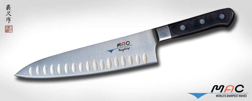 MAC Knife Professional Series 8寸带凹槽主厨刀 MTH-80