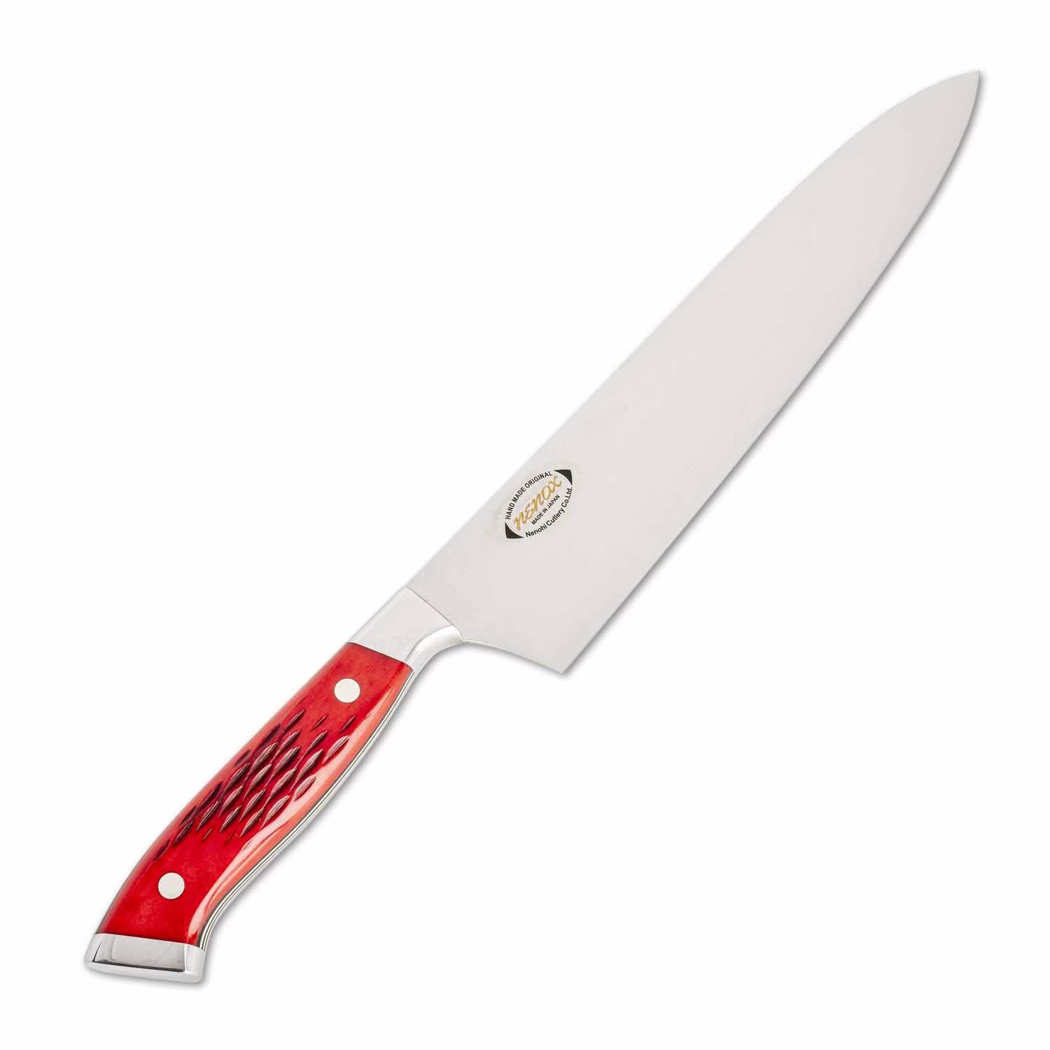 Nenohi Nenox Red Bone Handle Gyuto 210mm